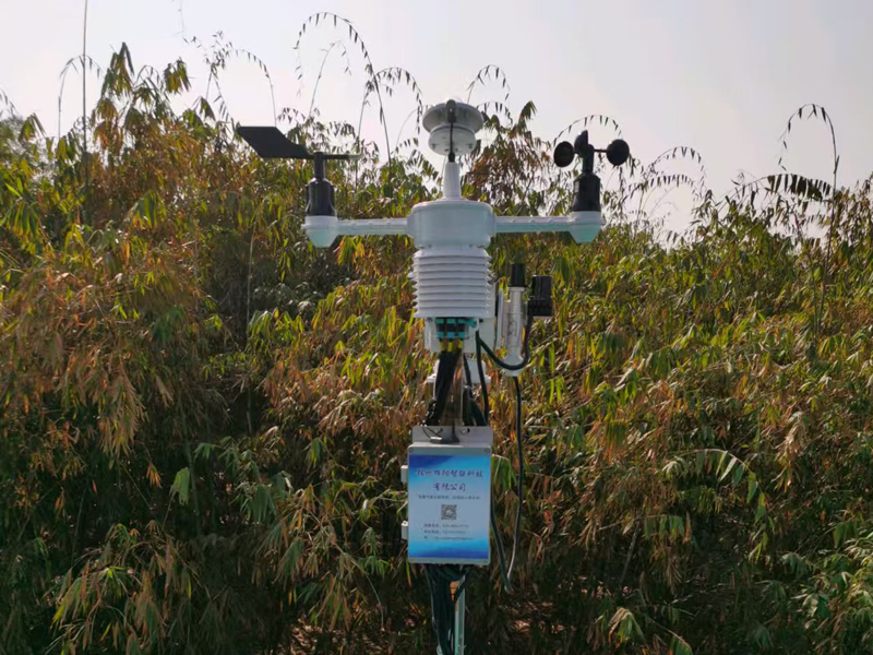 The installation project of a photovoltaic meteorological station in Yingde, Qingyuan, Guangzhou